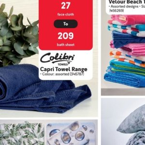 Towels at Makro