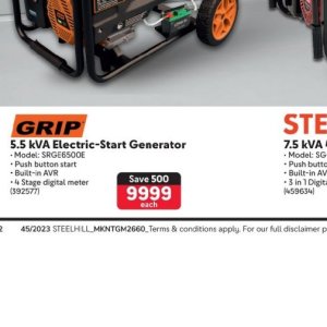Generator at Makro