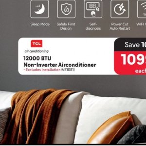 Air conditioner at Makro