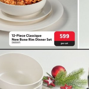 Dinner set at Makro