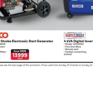 Generator at Makro
