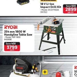 Saw at Makro