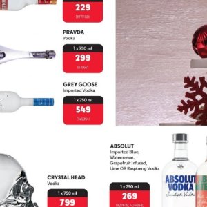Vodka at Makro