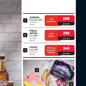 Beer corona  at Makro