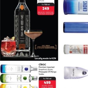 Vodka at Makro