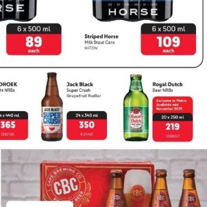 Beer at Makro
