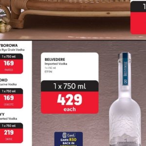 Vodka at Makro
