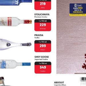 Vodka at Makro
