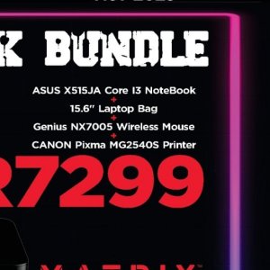 Laptop asus  at Matrix Warehouse