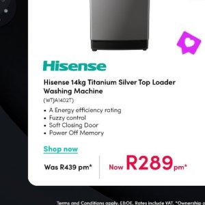 Washing machine at Teljoy