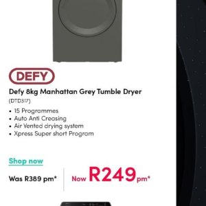 Dryer at Teljoy