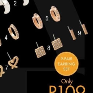 Earrings at Justine