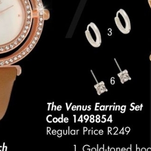 Earrings at Justine
