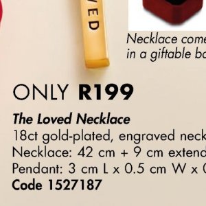 Necklace at Justine