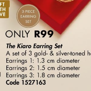 Earrings at Justine