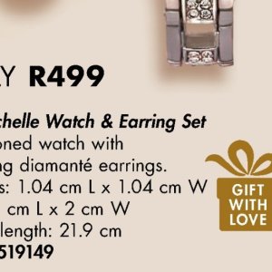Earrings at Justine