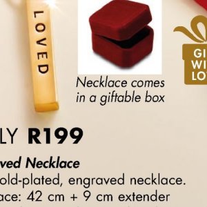 Necklace at Justine
