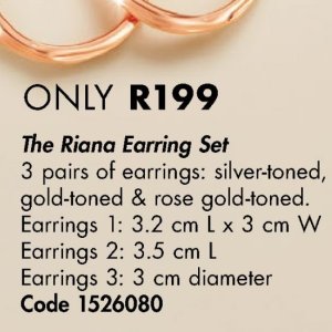 Earrings at Justine