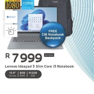 Notebook at Computer Mania
