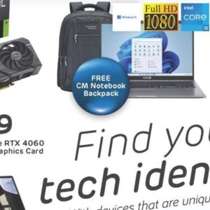 Backpack at Computer Mania
