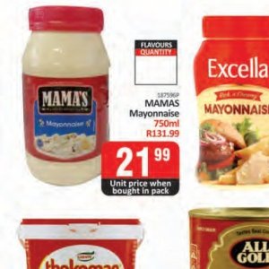 Mayonnaise at Kit Kat Cash&Carry