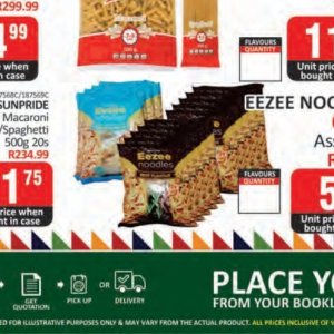 Noodles at Kit Kat Cash&Carry