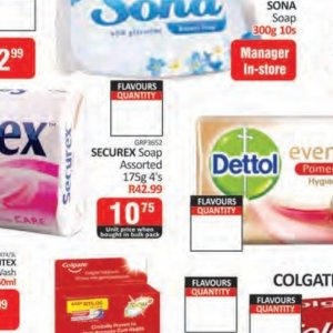 Soap at Kit Kat Cash&Carry
