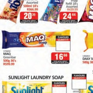 Soap at Kit Kat Cash&Carry