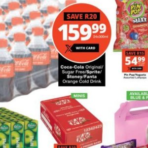 Coca Cola at Checkers Hyper