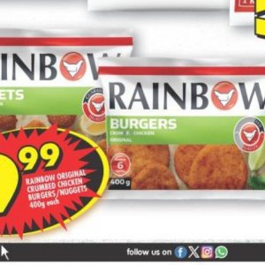 Burgers at Shoprite