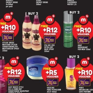 Hair spray at Shoprite