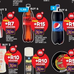 Fizzy drink at Shoprite