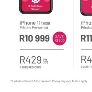 Iphone at Vodacom