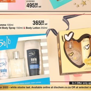 Body lotion at Dis-Chem Pharmacies