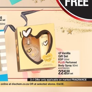 Body spray at Dis-Chem Pharmacies