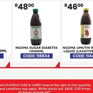 Sugar at Africa Cash and Carry
