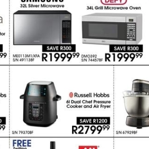Pressure cooker at Hirsch's
