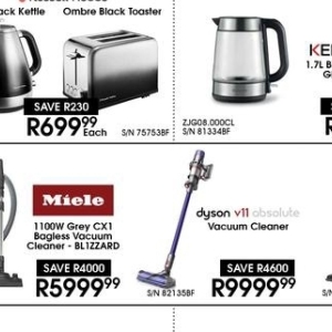 Vacuum cleaner at Hirsch's