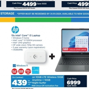 Laptop at HiFi Corp