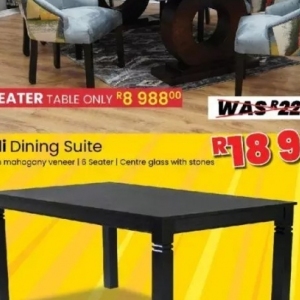 Glass at Furniture Liquidation Warehouse