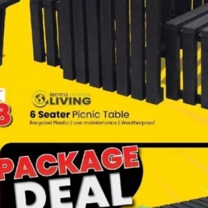 Table at Furniture Liquidation Warehouse