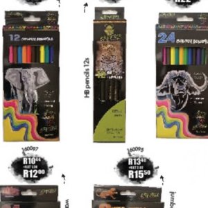 Pencils at Africa Cash and Carry