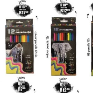 Pencils at Africa Cash and Carry