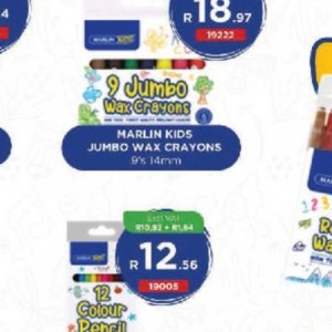 Wax crayons at Africa Cash and Carry
