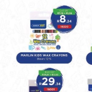 Wax crayons at Africa Cash and Carry