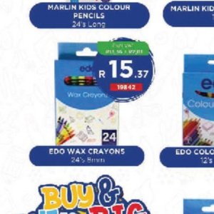 Wax crayons at Africa Cash and Carry