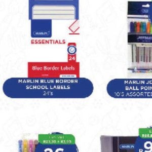 Labels at Africa Cash and Carry