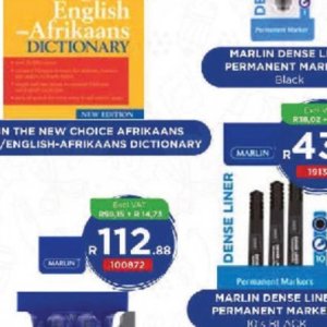 Dictionary at Africa Cash and Carry