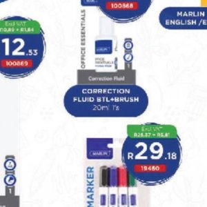 Correction fluid at Africa Cash and Carry