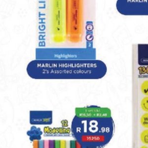 Highlighters at Africa Cash and Carry